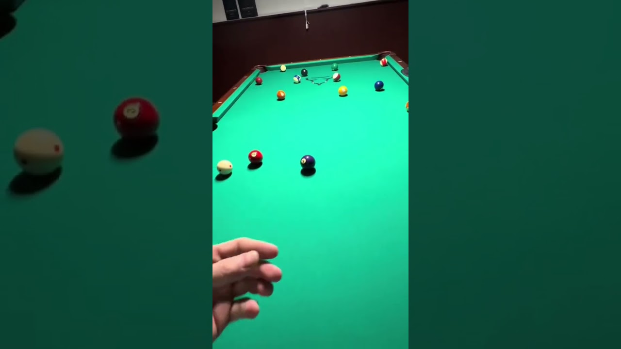 How To Strategize Pool Table After The Break #shorts #billiards # #ballpool
