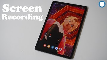 How To Screen Record On On Samsung Galaxy Tab S9/ Tab S9+/ Tab S9 Ultra