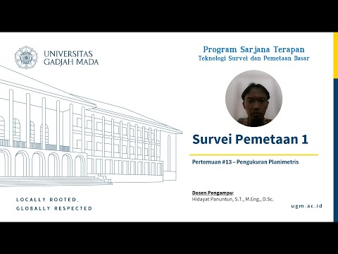 Survei Pemetaan 1 #13 - Pengukuran Planimetris