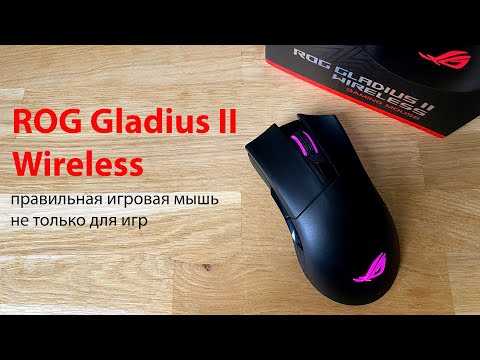 Обзор игровой мыши ROG Gladius II Wireless: Держись, Logitech! Обзор игровой мыши ROG Gladius II Wireless: Держись, Logitech!