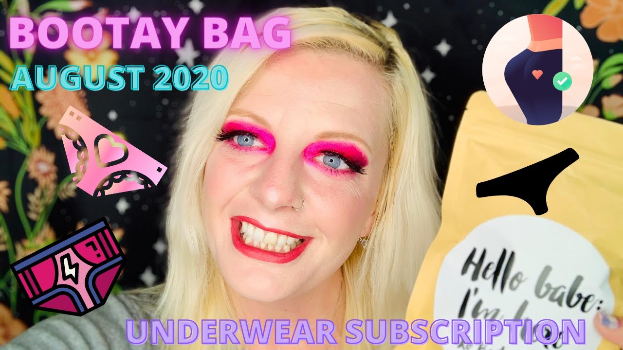 BOOTAY BAG| AUGUST 2020| #UNBOXING & #REVIEW| #UNDERWEAR #SUBSCRIPTION ...