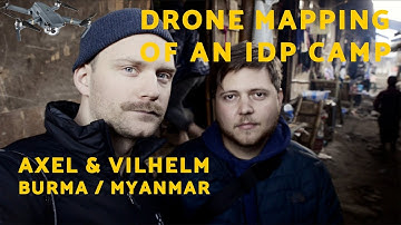 Making a map of a refugee camp | DroneDeploy + DJI Mavic Pro