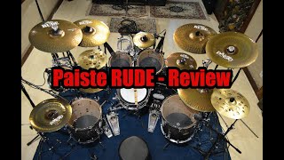 PAISTE RUDE SETUP - Daniel Moscardini