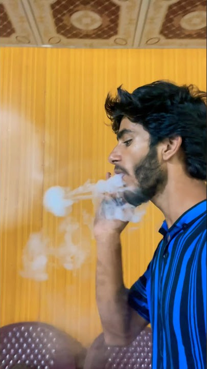 how to make smoke rings💨💨 | #vaping #shesha #hukka #shorts