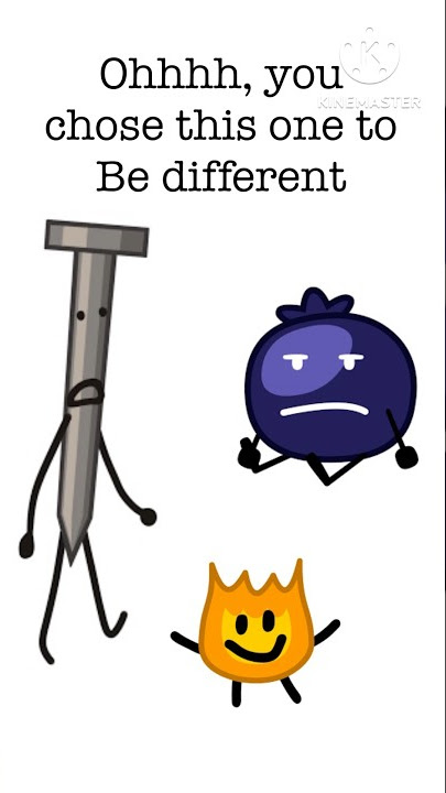 I’m going to make some people angry- #kinemaster #meme #objectshow #bfdi #inanimateinsanity #hfjone