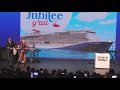 Gwen Stefani christens cruise ship in Galveston