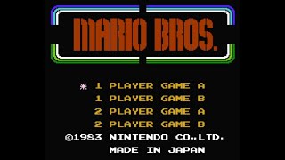 Mario Bros Gameplay NES/Switch Version