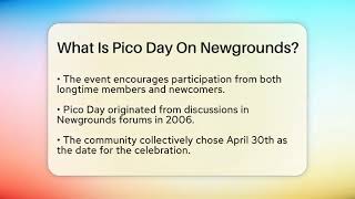 What Is Pico Day On Newgrounds? - Trend Unwrapper