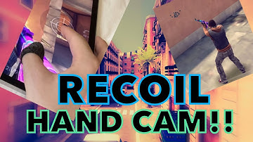 HAND CAM of my Recoil Control | Critical Ops