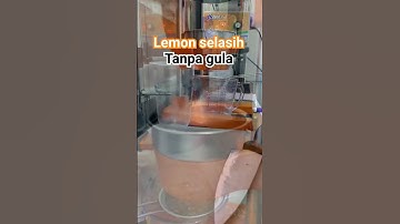 Thumbnail of es lemon selasih tanpa gula