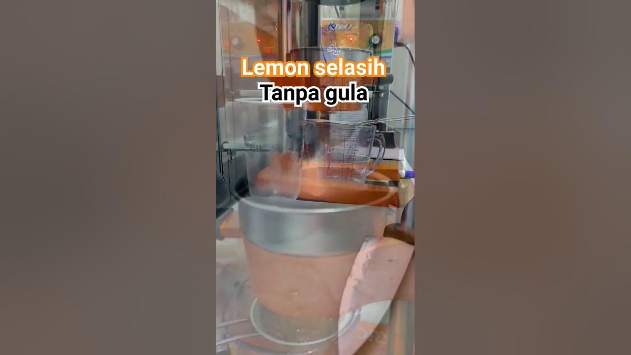 es lemon selasih tanpa gula