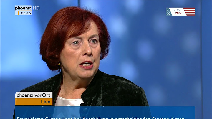 US-Wahl: Christiane Lemke & Andrew B. Denison zur Agenda von Donald Trump am 09.11.2016