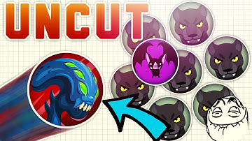 EPIC AGAR.IO UNCUT GAMEPLAY // PRO SPLITRUN & BAITS! (Agario Server Takeover)