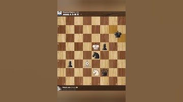 I DEFEATED chess.com bot Sleeping Magnus with only a knight and a bishop #chess #chessgame