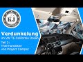 Verdunkelung im VW T6 California Ocean - Teil 2: Thermomatten von Project Camper