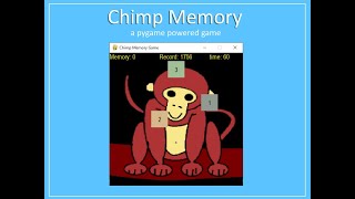 Chimp Memory Game v. 1.0.6.