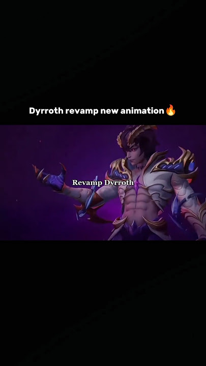 Dyrroth revamp💀 #mobilelegends #mlbb #insightml