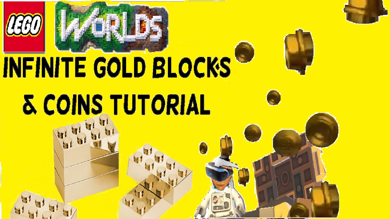 LEGO WORLD'S - How To Duplicate GOLD BLOCKS / COINS!!!! - PS4 XBOX - YouTube