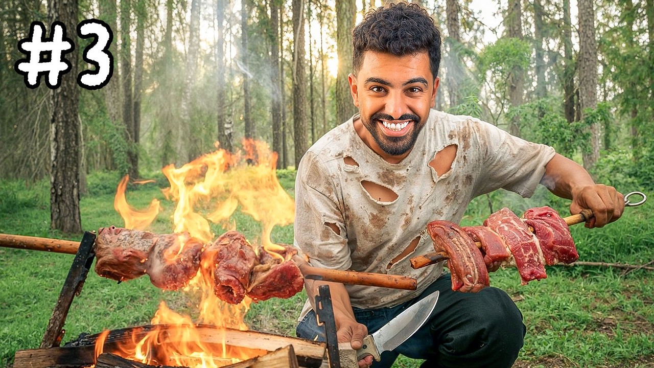 مليون ريال اذا عشنا 100 يوم في الغابة #3