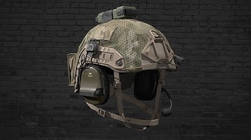 MILITARY Game Ready Ops-Core Fast MT helmet