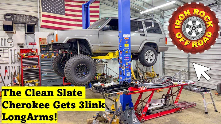 Clean Slate Jeep Cherokee XJ Part 3 (Iron Rock Offroad 3 Link Install)