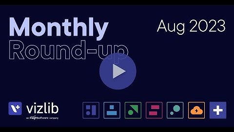 Vizlib August 2023 Monthly Roundup Highlights