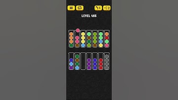 Ball Sort - Color Puzzle Game - Level 465 - Walkthrough SOLVED by RobotPlayer AI!!!