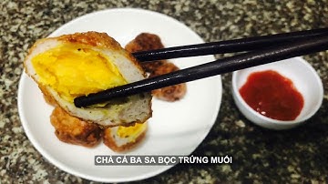 Hướng Dẫn Cách Làm Chi Tiết Chả Cá Ba Sa Bọc Trứng Muối Dai Ngon #030 | DÂN DÃ LONG AN