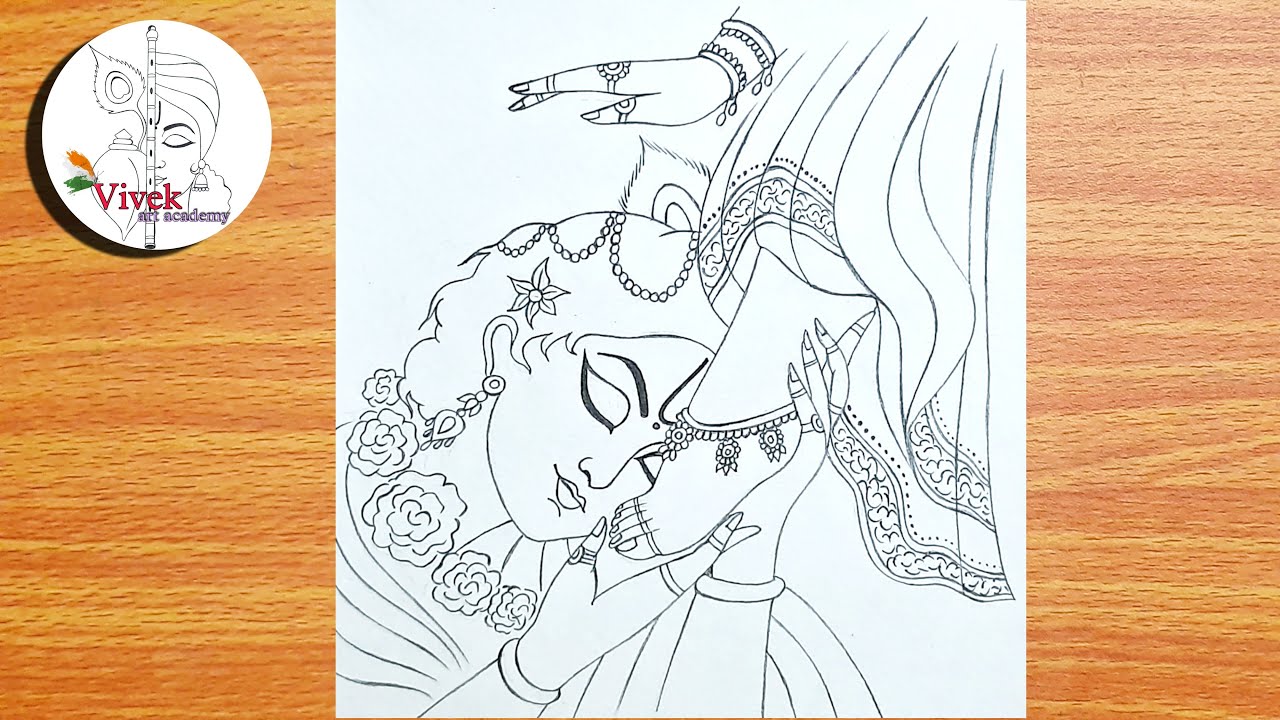 Little Krishna Drawing PNG Transparent Images Free Download | Vector Files  | Pngtree