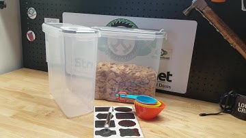 Chefs Path Extra Large Kitchen Storage Containers, Cereal