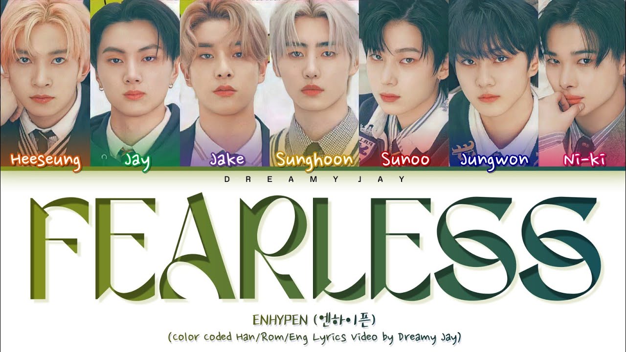 How Would ENHYPEN Sing 'FEARLESS' By LE SSERAFIM? (Color Coded Lyrics)
