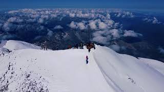 Эльбрус 2021. Mount Elbrus, climb 2021. Timelapse, drone 4K.