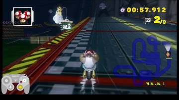 [MKWII Fusion] Wario Crumbled Colosseum Feunnec Flap 51s525ms