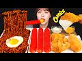 ASMR MUKBANG| 직접 만든 짜짜로니 & 치토스 양념치킨 핫도그 먹방 & 레시피 FRIED CHICKEN AND HOT DOG EATING