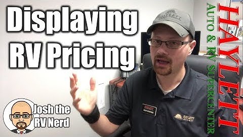 What are RV MAP Pricing Guidelines with Josh the RV Nerd