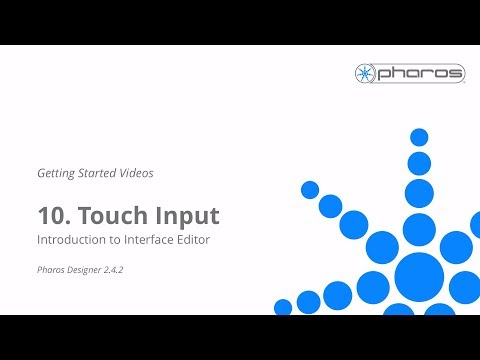 Getting Started 10: Touch Input