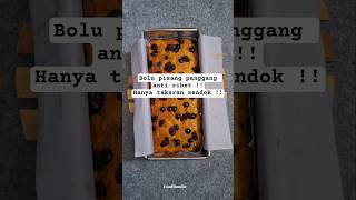 Bolu Pisang Takaran Sendok-Anti Ribet, Anti Gagal!🍌✨️ #bolupisangpanggang #fypシ #youtubeshorts
