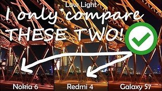 Nokia 6 VS Redmi 4 VS Galaxy S7 Camera Test - 100 Photo & Video Samples