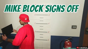 Mike Block being arrested for the last time? Mike Block signs off -  PENTA || GTA 5 RP NoPixel