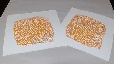 Dendritic Monoprint Tutorial