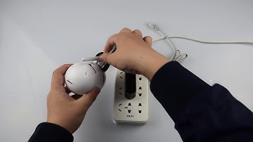 How to Configure VStarcam Security Camera G45S ethernet cable Connection