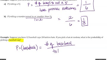 Determine the probability of equally likely events