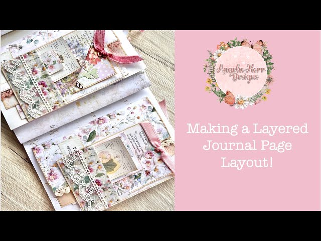 RECIPE JOURNAL ♨ How I design my layouts! PART 2 
