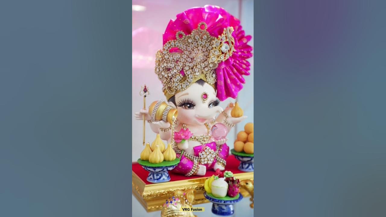 Cute baby Ganesha Status | Cute Ganpati bappa status| cute Ganesh ...
