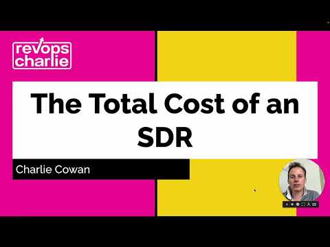 Calculating the Total Cost of an SDR