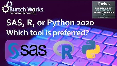 2020 SAS, R, or Python for Analytics & Data Science: Which Tool is Preferred?