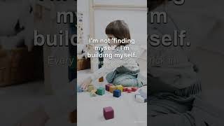 Personal growth isn't about a sudden revelation; it's a process. It's about making conscious choices
