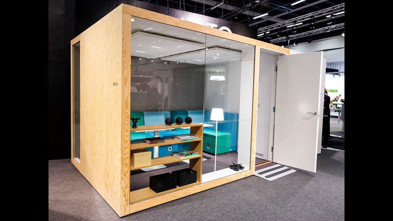 Soundproof INTO POD 4 meeting room - INTO the Nordic Silence