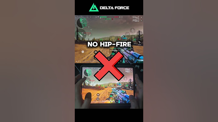 Delta Force Mobile Settings Guide - HIPFIRE ✨ #dfpartnership #deltaforcemobile #gaming
