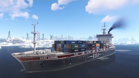 RUST- Cargo Ship " EASY" Guide | Tutorial